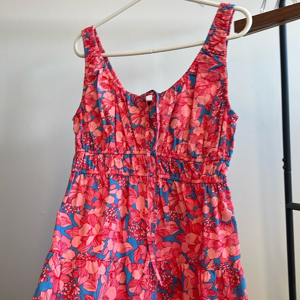 GAP Dress Pink Red Blue Xs